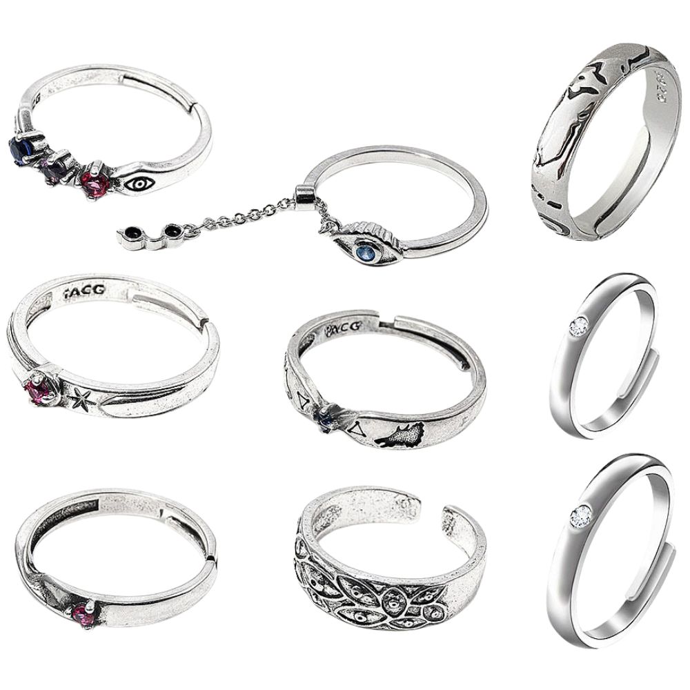 Men Accessories Ring - Anime JJK Ringen Yuta Okkotsu Cosplay