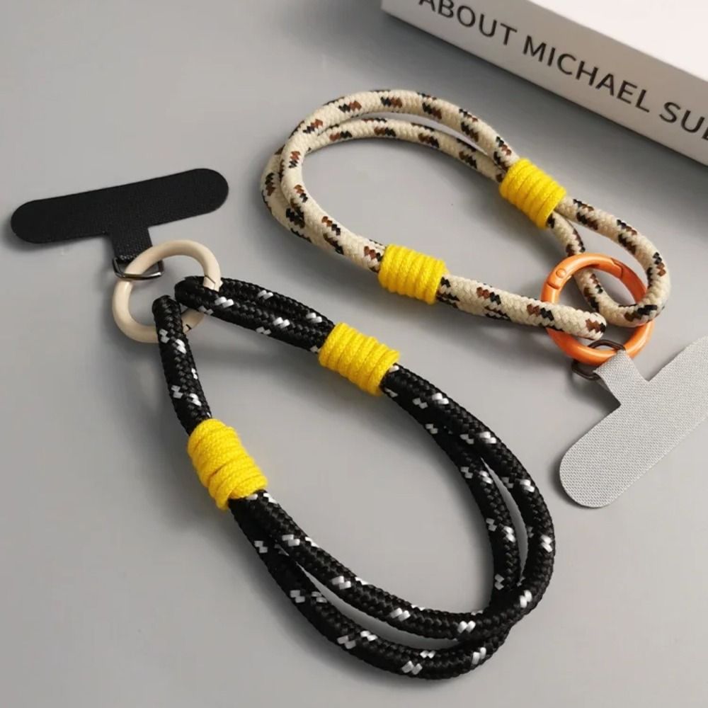 Men Accessories For Wrist - Draagbare nylon telefoonkoord Snoepkleuren Telefoonaccessoires Telefoonpolsbanden