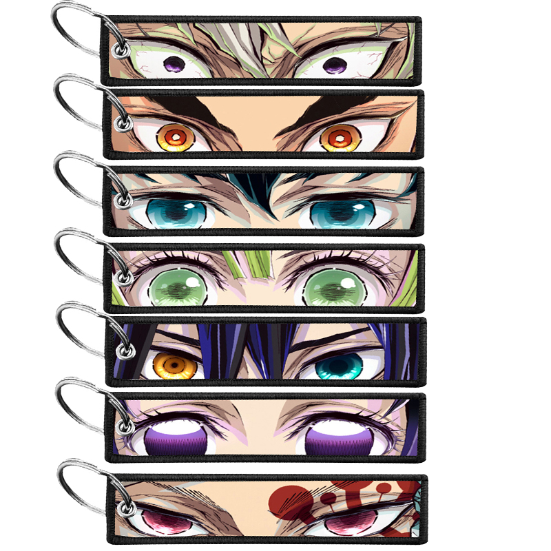 Men Accessories Ring - Demon Slayers 1 stks sleutelhangers voor