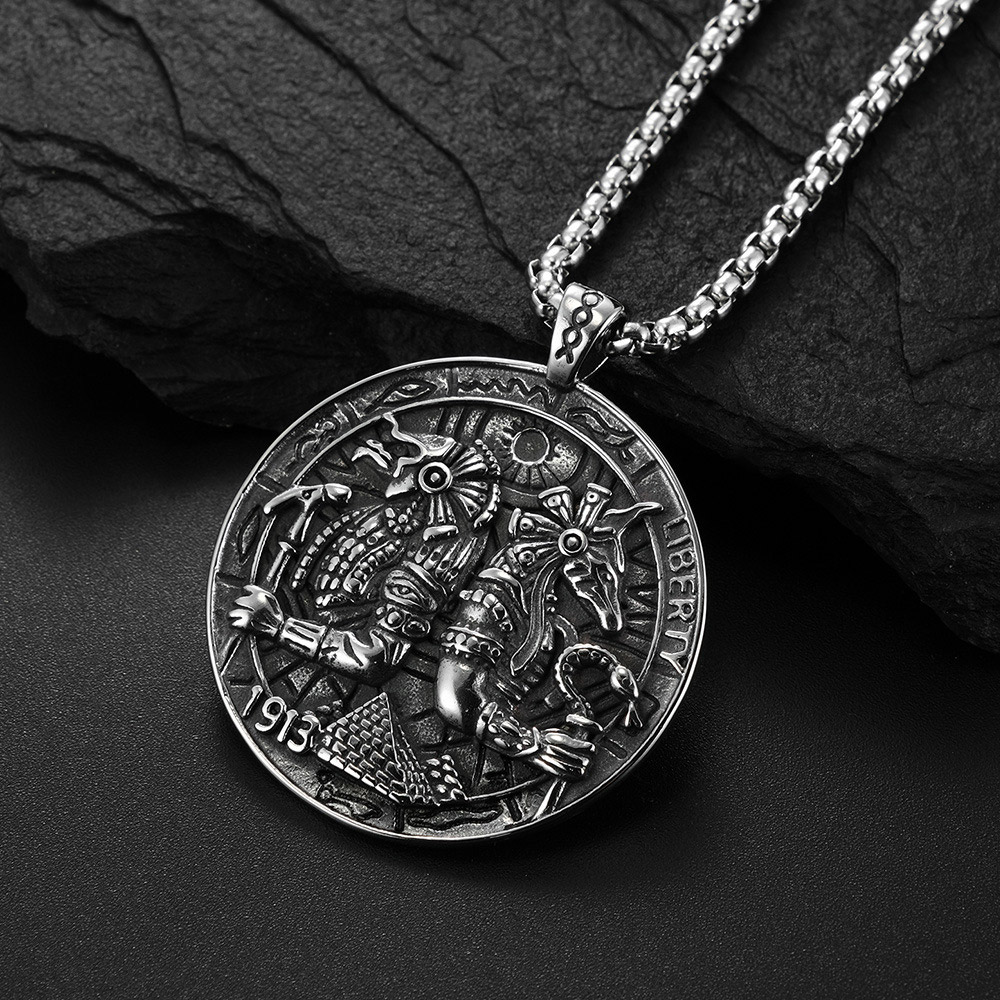 Men'S Accessories Jewelry Egypt - Vintage Egyptische God Anubis Horus hanger