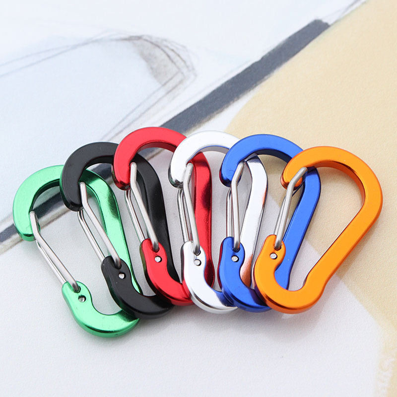 Keychain Multi Tool - 6Pcs Karabijnhaak Sleutelhanger Sleutelhanger Vissen Karabijnhaken
