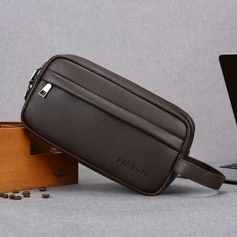 Men Accessories For Wrist - Vintage handtas voor heren, grote capaciteit,