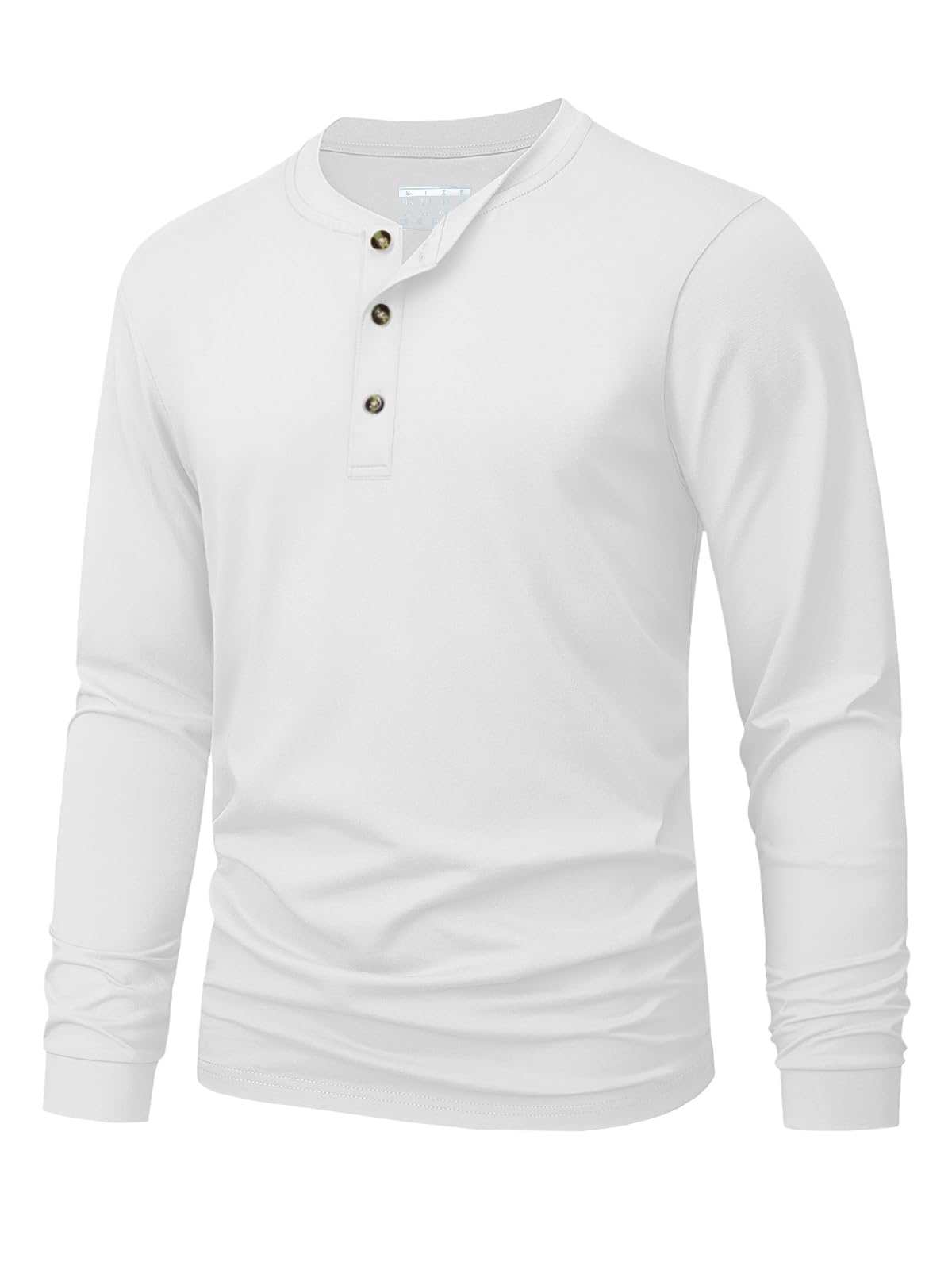 Men'S Accessories Clothing - Henley-T-shirt voor heren Eenvoudige effen kleurprint