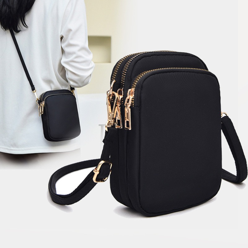 Coin Holder Men - Minimalistische verticale crossbody telefoontas voor dames