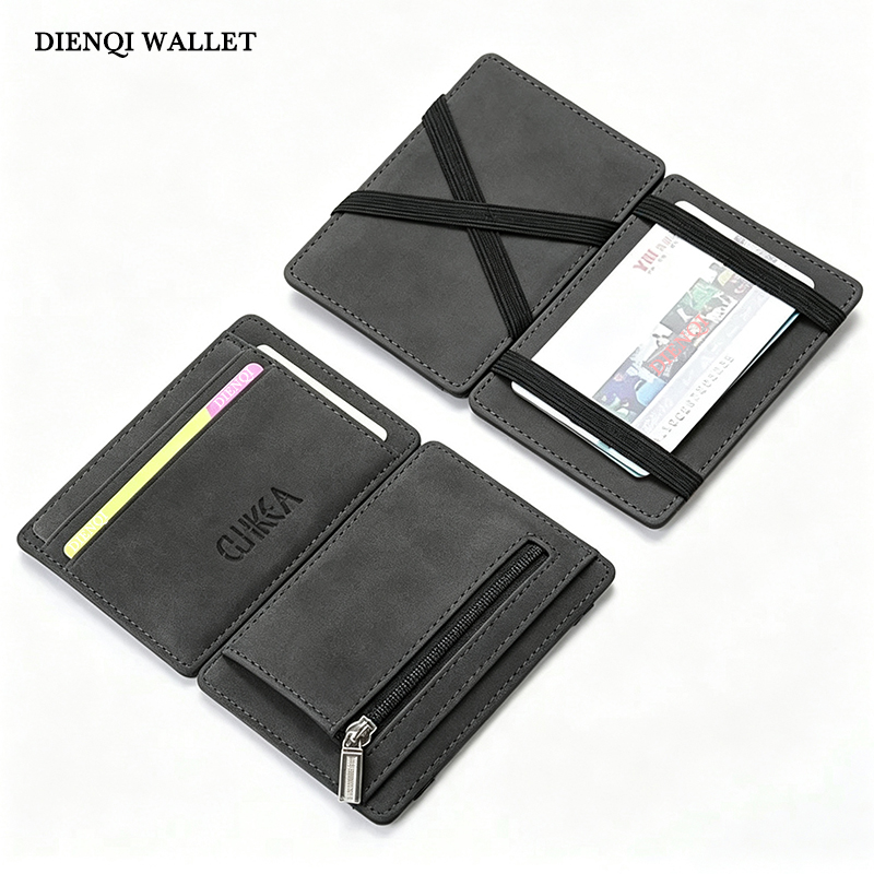 PU Lederen Magic Wallet Heren  - Coin Holder Men recensie en prijs
