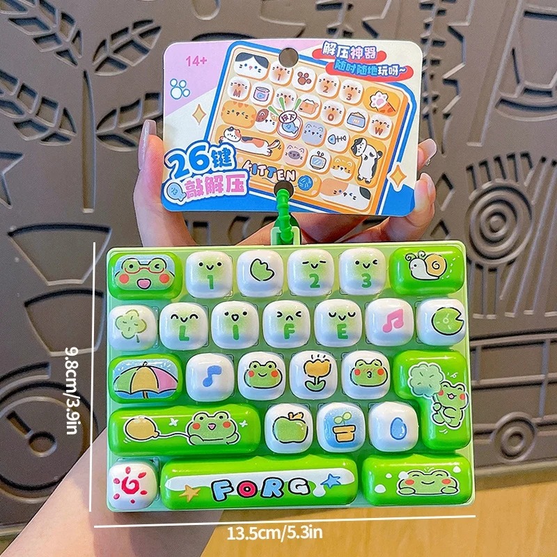 26-Grid Anti-Stress Toetsenbor - Men Keychain Accessories recensie en prijs