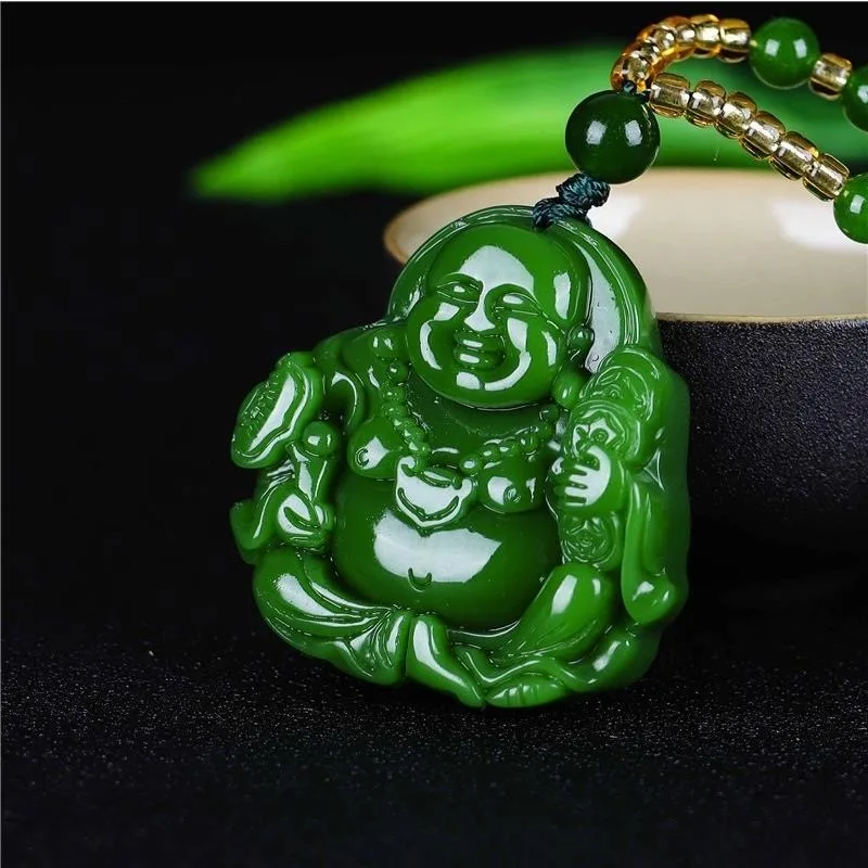 Chinese Groene Jade Maitreya B - Men'S Vegan Accessories recensie en prijs