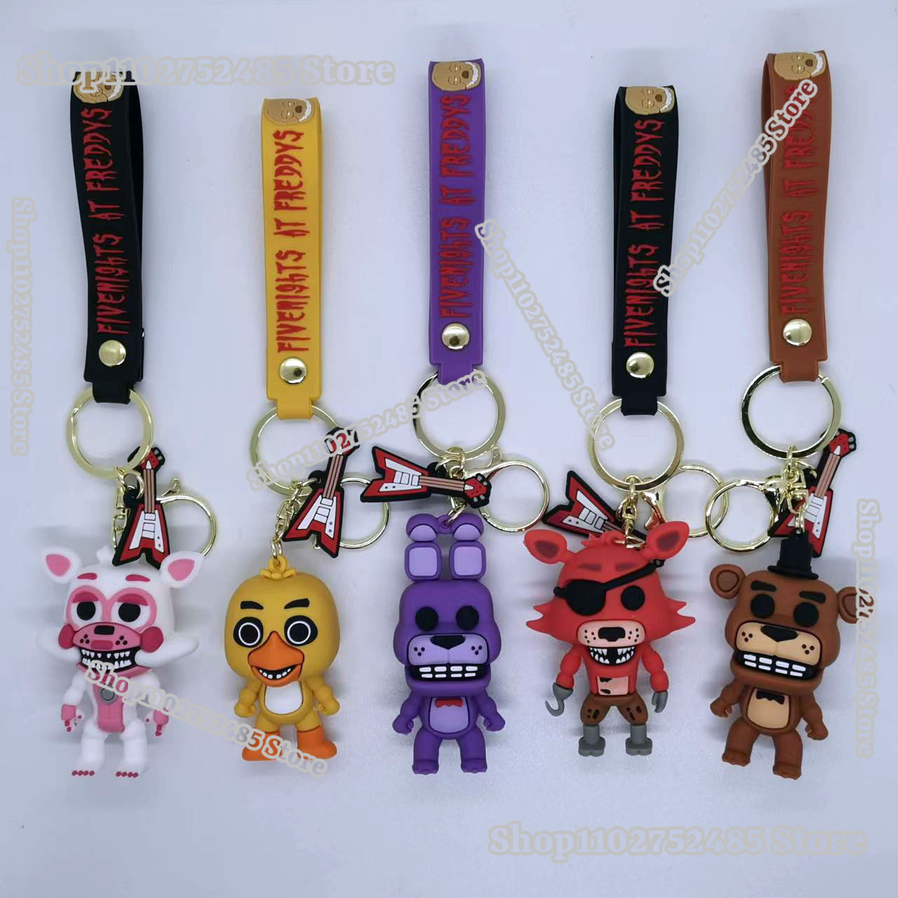 5 stuks Cartoon Anime FNAF Fig - Men Accessories Ring recensie en prijs