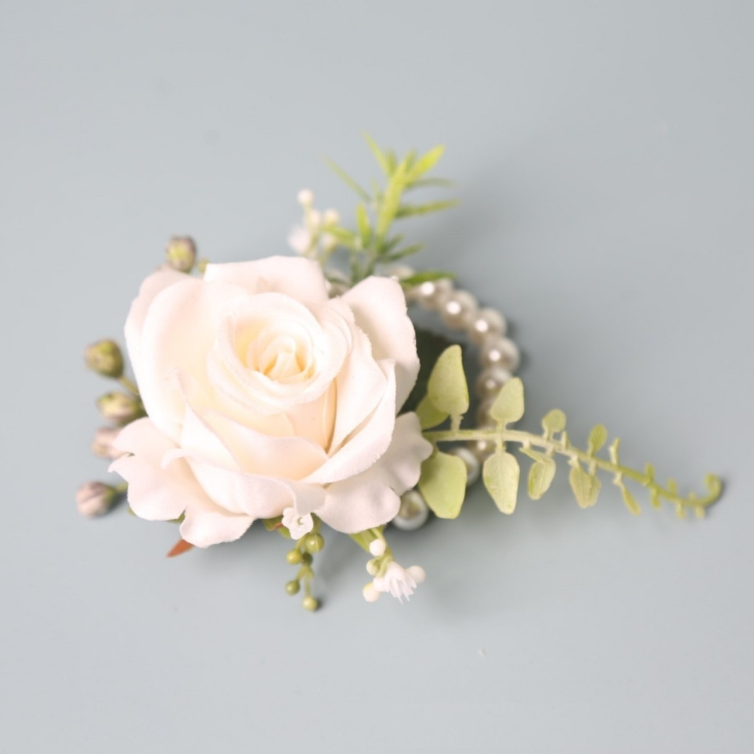 Trouwpak Corsage Man Bloem Bru - Men Accessories For Wrist recensie en prijs