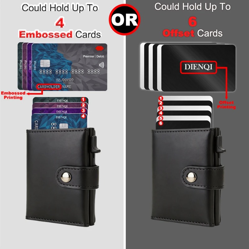 2 stuks vintage PU RFID-blokke - Coin Holder Men recensie en prijs