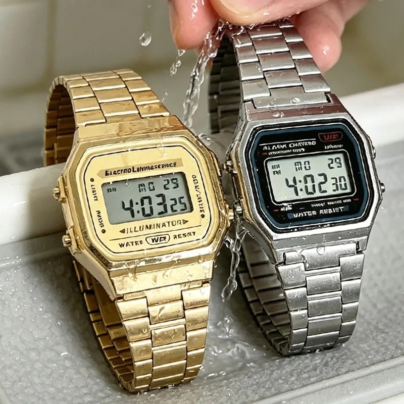 Luxe F91W stalen bandhorloges  - Men Accessories For Wrist recensie en prijs