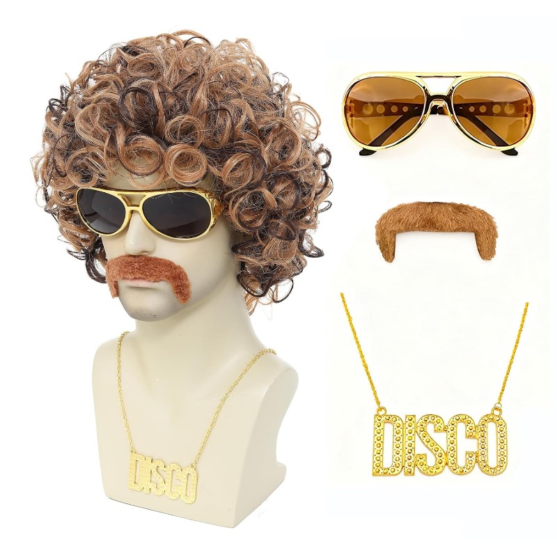 Jaren '70 '80 Disco Kostuumpru - Men'S Accessories In The 80S recensie en prijs