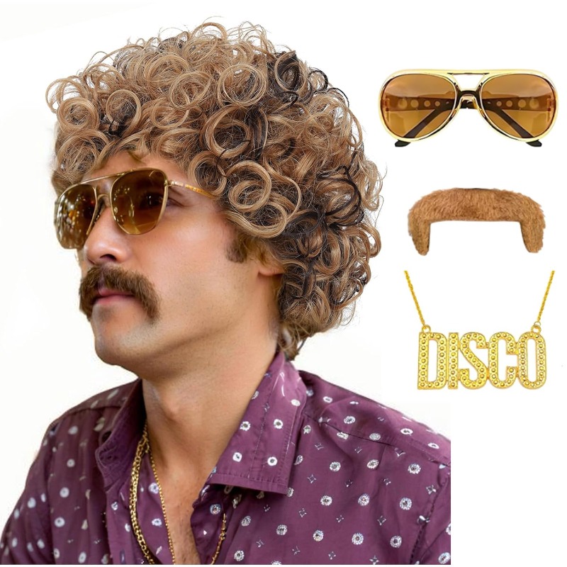Jaren '70 '80 Disco Kostuumpru - Men'S Accessories In The 80S recensie en prijs