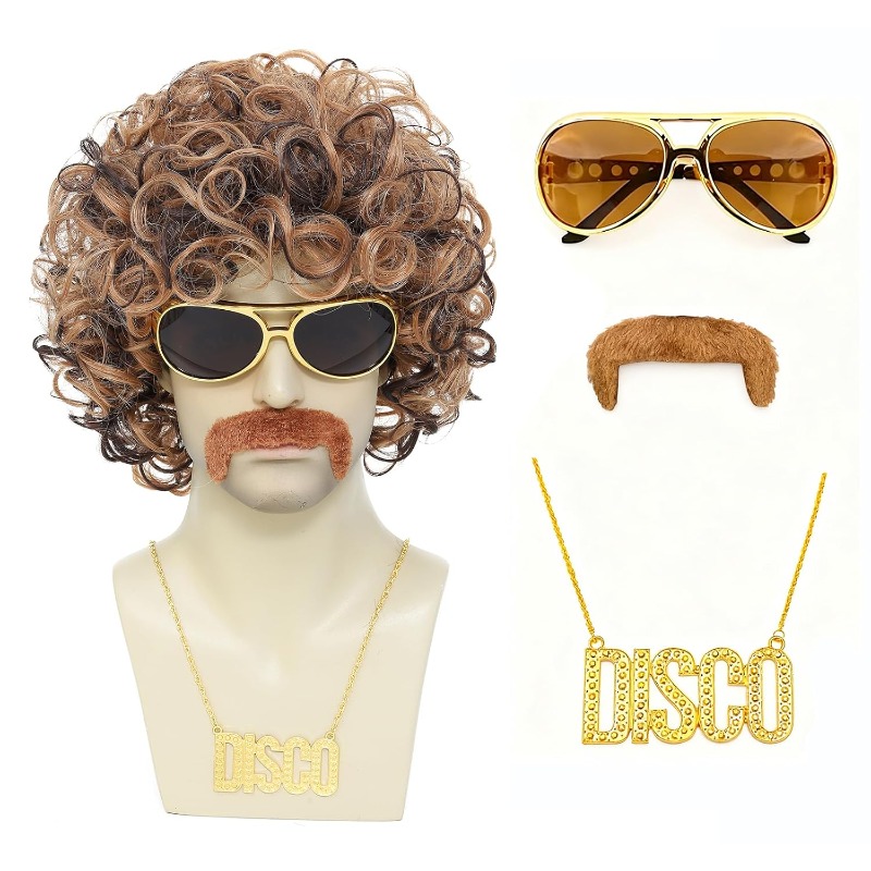 Jaren '70 '80 Disco Kostuumpru - Men'S Accessories In The 80S recensie en prijs