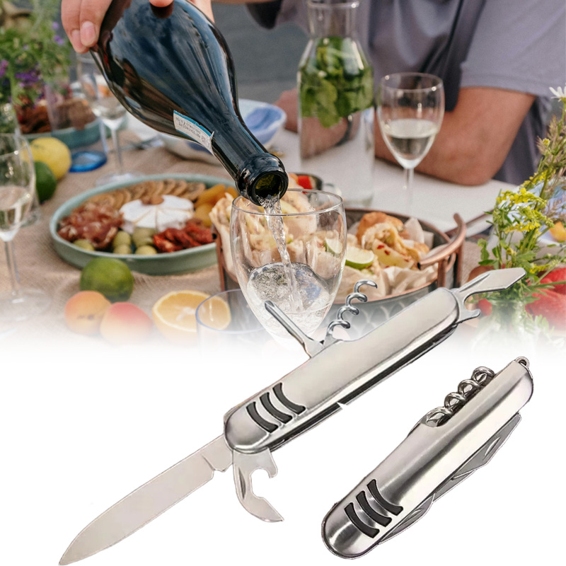 5-IN-1 multifunctioneel mes Mu - Keychain Multi Tool recensie en prijs