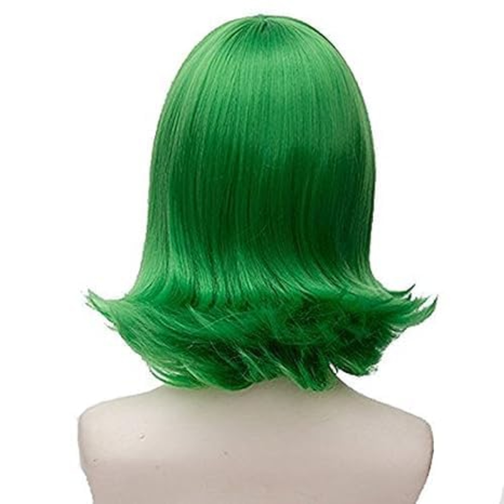 Kort groen golvend cosplay pru - Men'S Vegan Accessories recensie en prijs