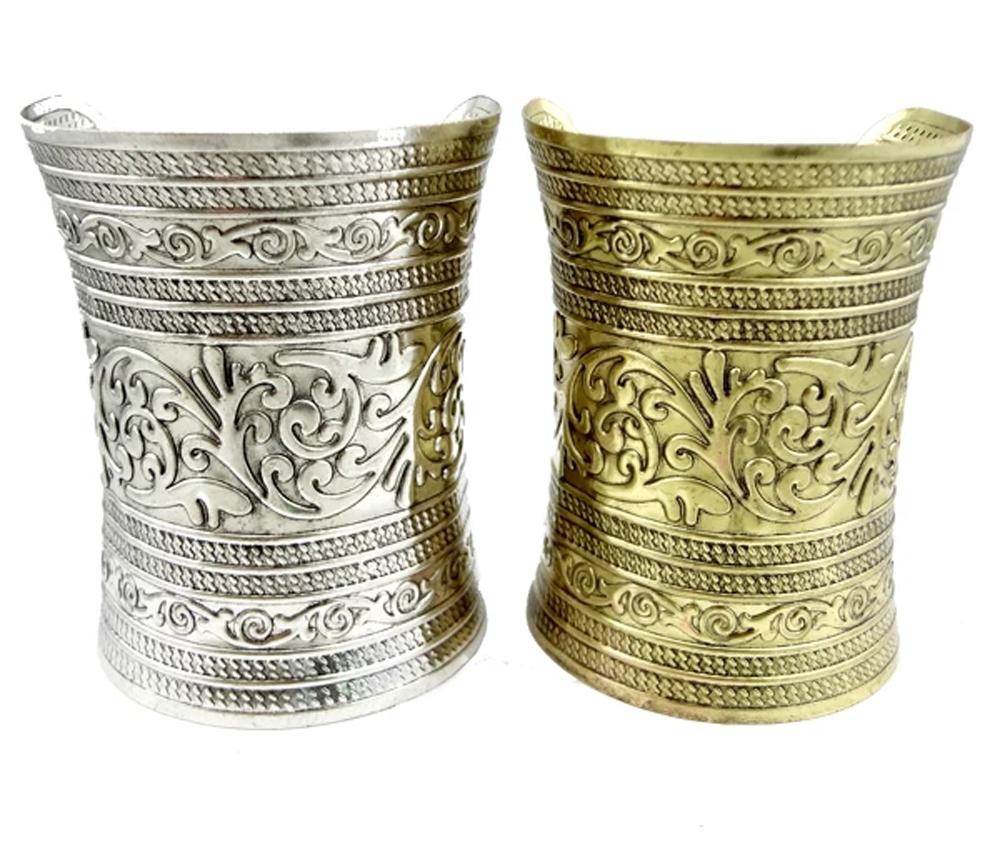 Vintage legering brede manchet - Men Accessories India recensie en prijs