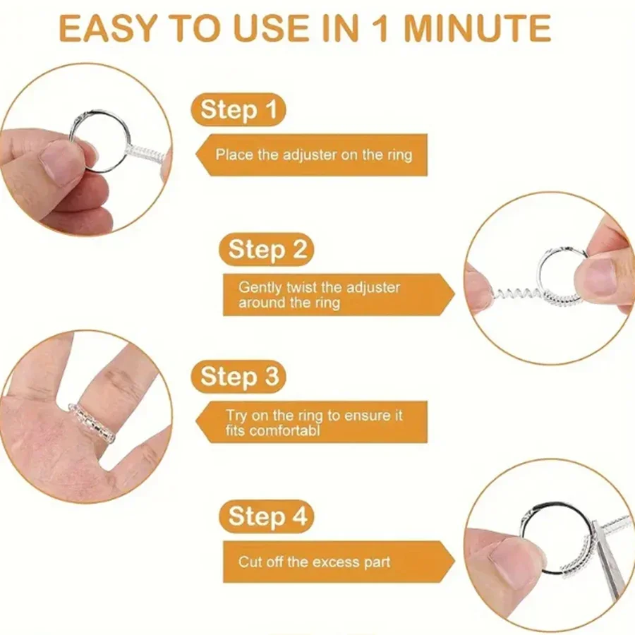 4/8 stuks-ringmaatregelaar-onz - Men Accessories Ring recensie en prijs