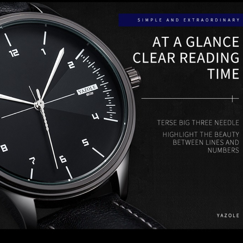 Topmerk YAZOLE Quartz Horloges - Men Accessories For Wrist recensie en prijs