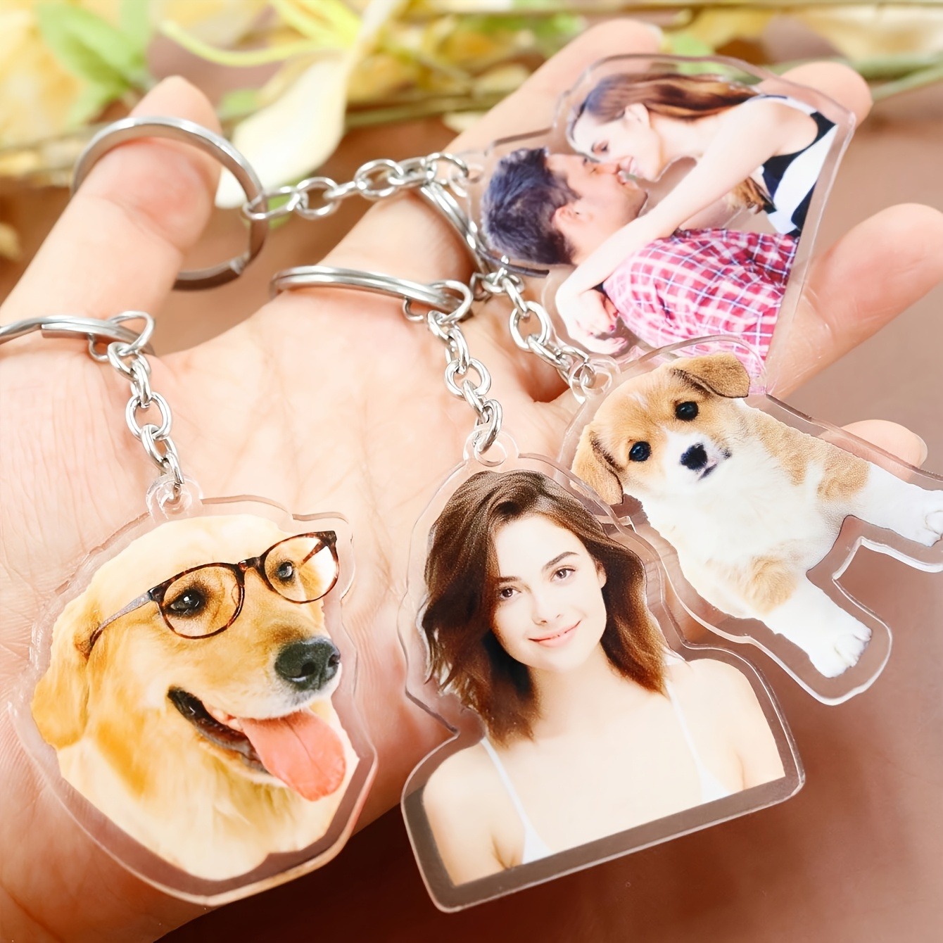 1 Persoonlijke Foto-Acryl Sleu - Men Keychain Accessories recensie en prijs