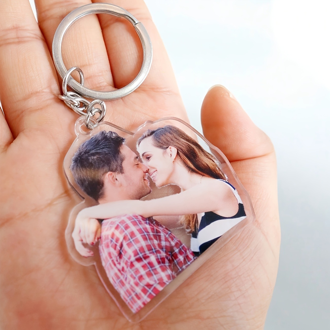 1 Persoonlijke Foto-Acryl Sleu - Men Keychain Accessories recensie en prijs
