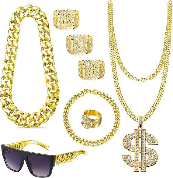 80s 90s Hiphop Kostuum Accesso - Men'S Accessories In The 80S recensie en prijs