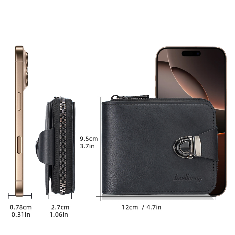 Baellerry Nieuwe Naam Graveren - Coin Holder Men recensie en prijs
