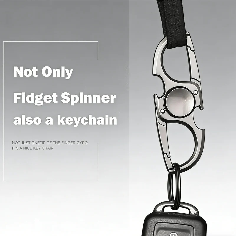 Metalen vingertop-spinner fidg - Keychain Multi Tool recensie en prijs