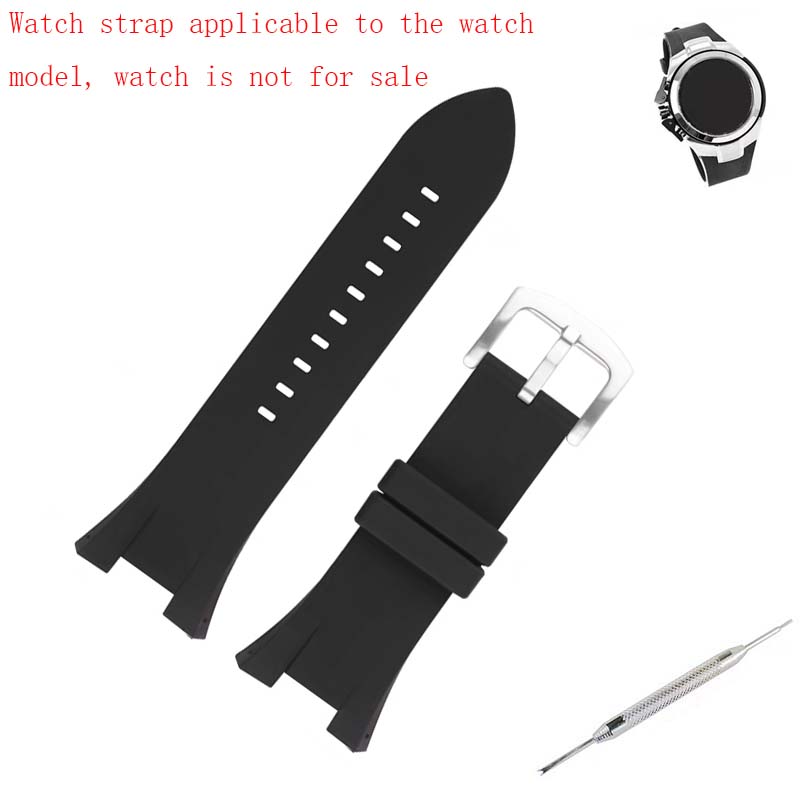 Mannen rubberen horlogeband ac - Men'S Accessories Armani recensie en prijs